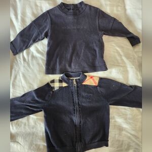 Burberry children tops - 18m